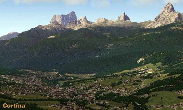 FSC news MTGS330 G1000 Dolomiti 3D Cortina